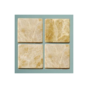 Mosaique romaine 10x10mm brun clair