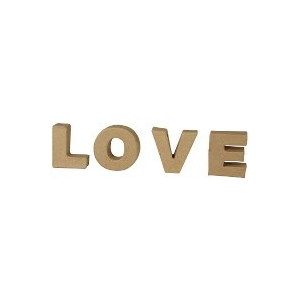 Lettre 3D LOVE 4cm