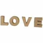 Lettre 3D LOVE 4cm