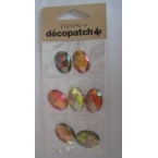 Cabochons Precious Ambre