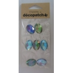 Cabochons Decopatch Precious Turquoise