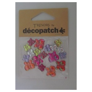 Cabochons Decopatch Papillons