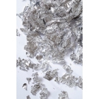 Feuille argent flocon deco 1g