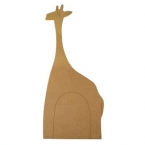 Support ardoise girafe