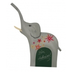 Support ardoise éléphant