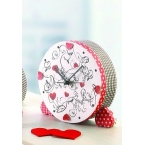 Creation horloge decopatch