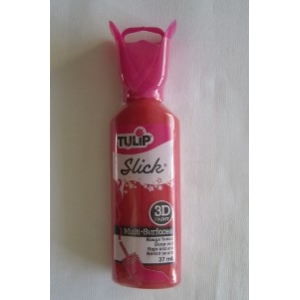 Tulip 3D glitter rubis