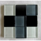 mosaique verre baccara malachite 20x20mm 140 tesselles