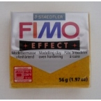 Pate Fimo Glitter Or