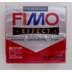 Pate Fimo effects glitter rouge