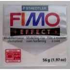 Pate Fimo effects glitter blanc