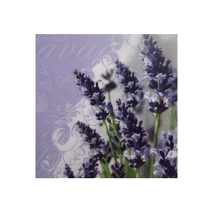 Napking craft lavender