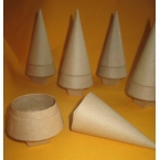 Decopatch lot de 5 mini sapins cones