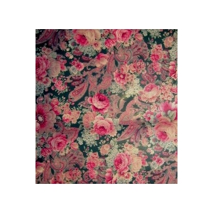 Decopatch Papier 590 Schwartz Rose Braun