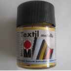 Peinture textile Marabu Métallic Or 50 ml
