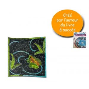 Mosaic kit small dish frog