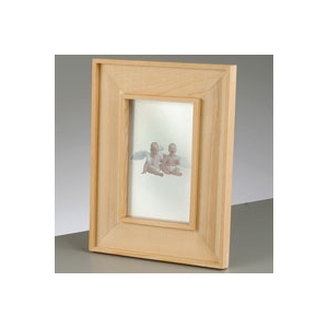 Boite bois Miroir et cadre photo