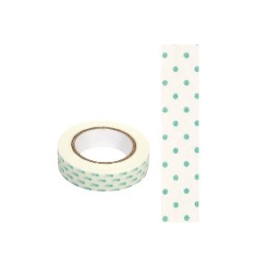 Masking Washi Tape point vert