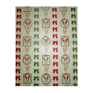 Decopatch Paper 608 green red gold christmas