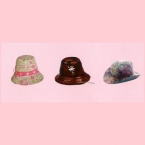 Chapeau decopatch set de 3 mini chapeau