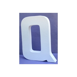 Lettre 3D-Q 12cm