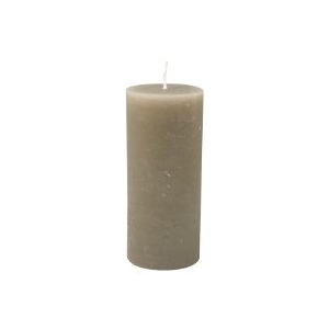 Bougie Gris taupe 15cm