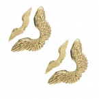 Grandes ailes d'ange or