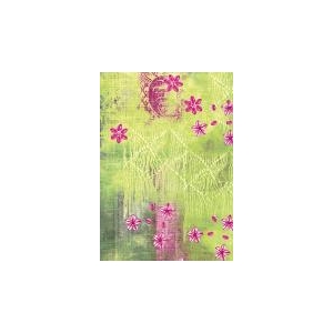 Décopatch Carta 384 Decopatch verde rosa