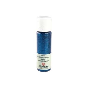 Poudre de paillettes Bleu