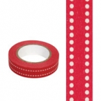 Masking Washi Tape vert et blanc