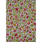 Decopatch carta 609 verde rosso oro