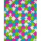 Decopatch carta 624 verde rosa blu