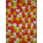 Decopatch carta 627 giallo arancione rosso