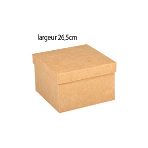 Grande Boîte carrée en carton XL