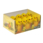 Lot de 8 Poussins de Pâques