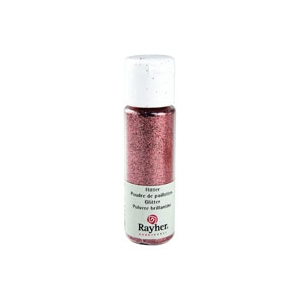 Poudre de paillettes rosé