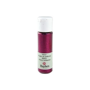 Poudre de paillettes rose fushia