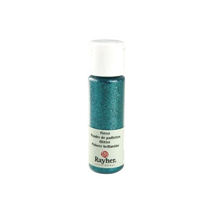 Poudre de paillettes bleu lagon