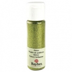 Poudre de paillettes vert tilleul