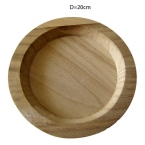 Plateau en bois Rond 20cm