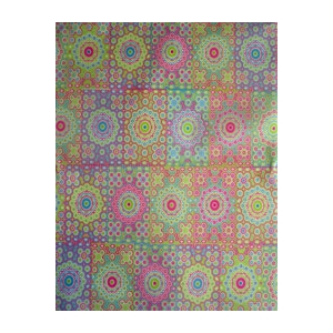 Décopatch Carta 633 Decopatch verde rosa