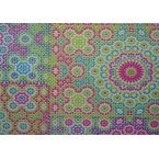 Décopatch Carta 633 Decopatch verde rosa