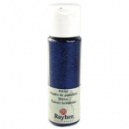 Poudre de paillettes bleu saphir