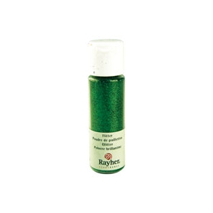 Poudre de paillettes vert feuillage