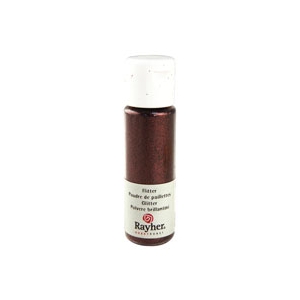 Poudre de paillettes chocolat