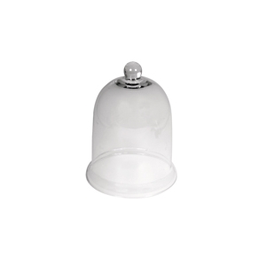 Cloche en verre 16,5 cm hauteur