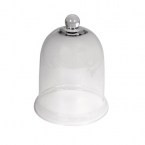 Cloche en verre 16,5 cm hauteur