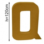 Lettre 3D geante Q 1metre20