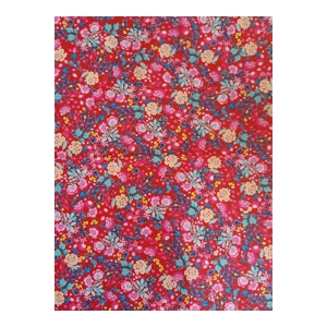 Décopatch 751 rouge fleurs