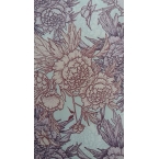 Décopatch 760 rose parme et vert pastel